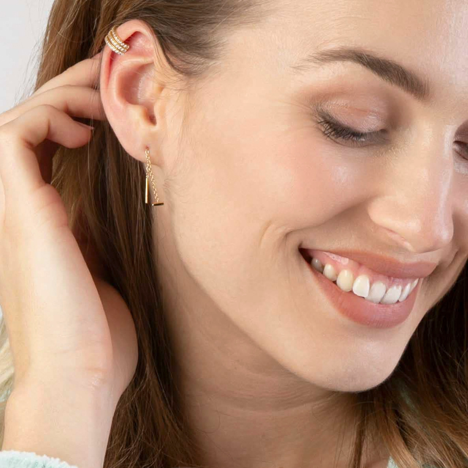 earparty goud lucardi earcuff